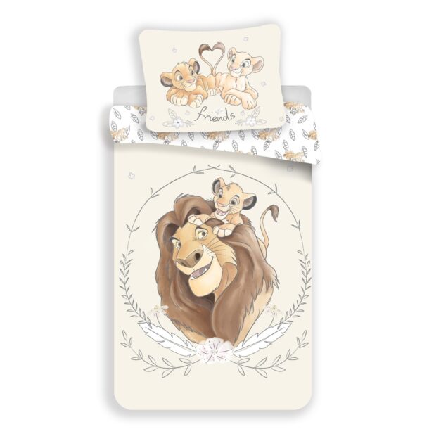 Disney The Lion King Simba Quilt Cover Set for Cot or Toddler Bed