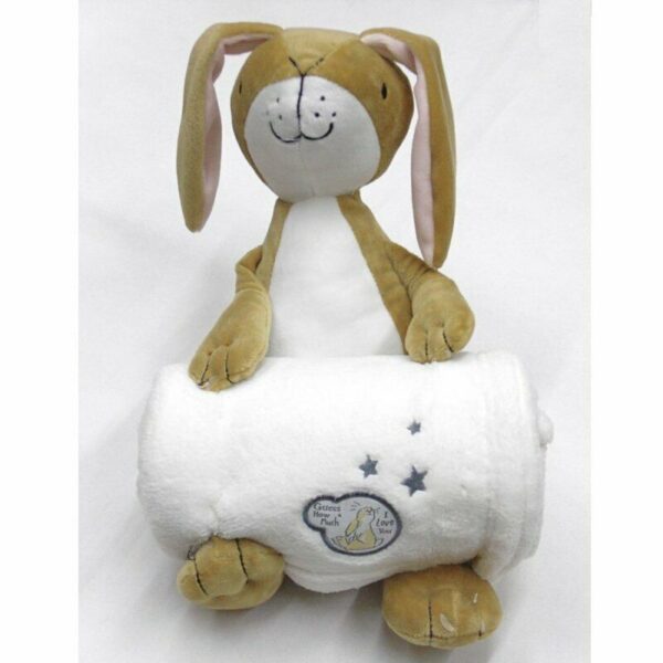 Baby Guess How Much I Love You Soft Bunny and Blanket Set