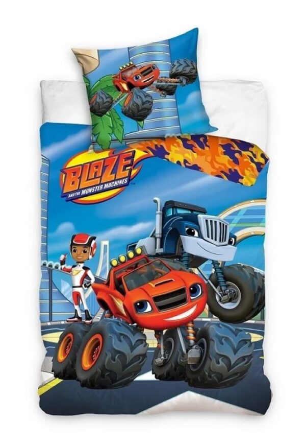 Blaze Monster Quilt Cover Set - Single Bed Size
