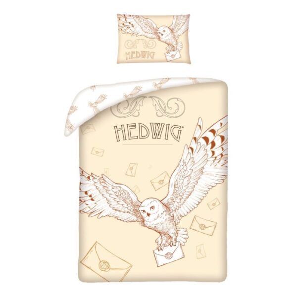 Harry Potter Hedwig Owl Quilt Cover Set for Toddler Bed