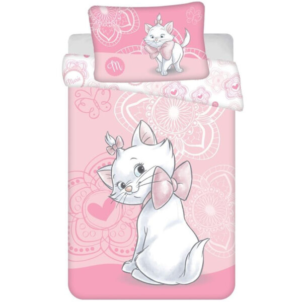 Disney The Aristocats Marie Quilt Cover Set for Cot or Toddler Bed