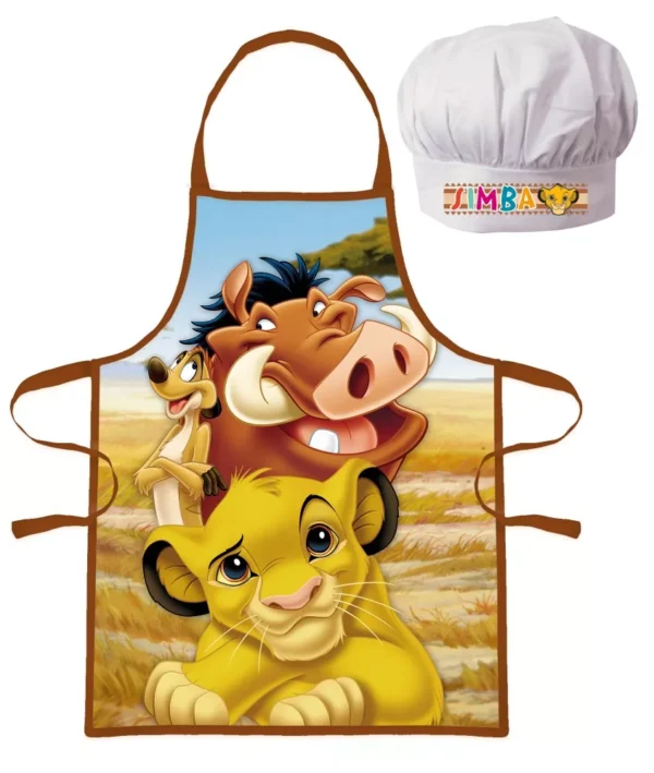 Disney Lion King Kids Apron and Chef Hat