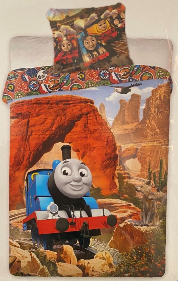 Thomas and Friends Canyon Tour Quilt Cover Set - Single Bed