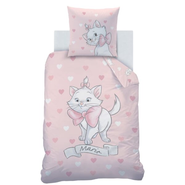 Disney The Aristocats Marie Pink Quilt Cover Set - Single Bed Size