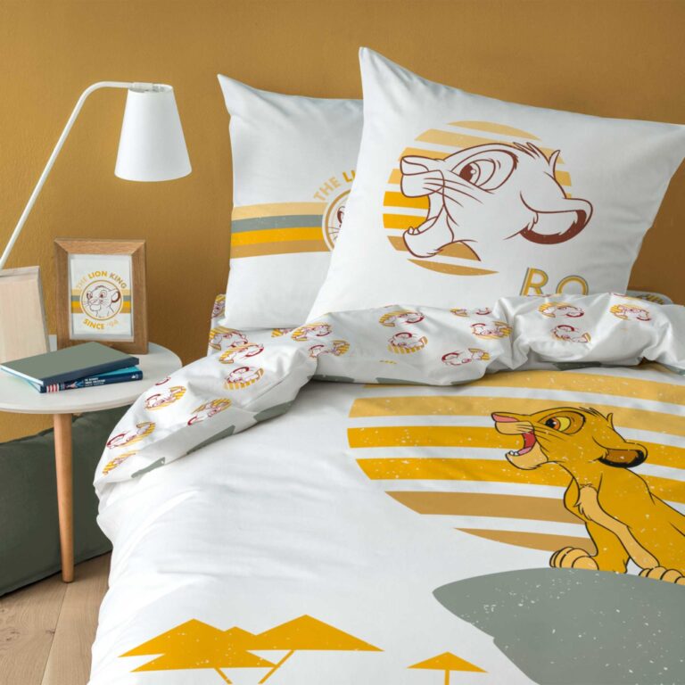 Disney The Lion King Prince Cotton Quilt Cover Set - Single Bed Size