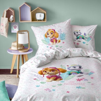Paw Patrol Paradise Cotton Quilt Cover Set - Single Bed Set