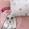 Harry Potter Fly Pink Cotton Quilt Cover Set - Single Bed Size - Image 5