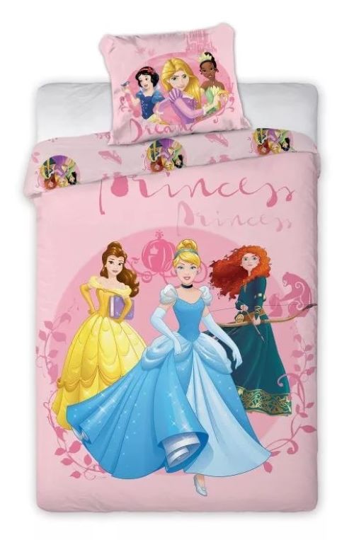 Disney Princesses Quilt Cover Set - Single Bed