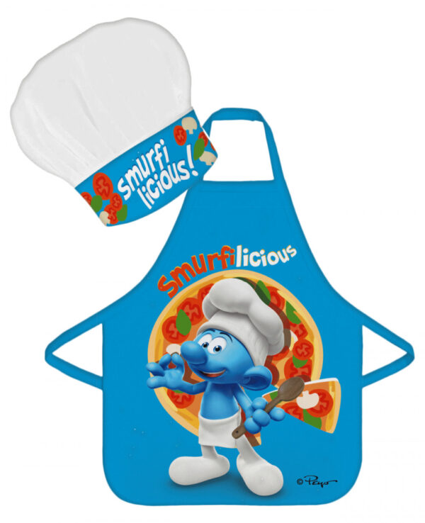 Smurfs Kids Apron and Chef Hat
