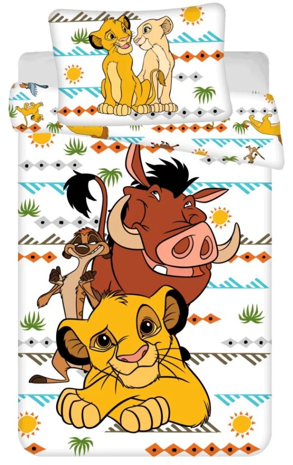 Disney The Lion King Africa Cotton Quilt Cover Set - Single Bed