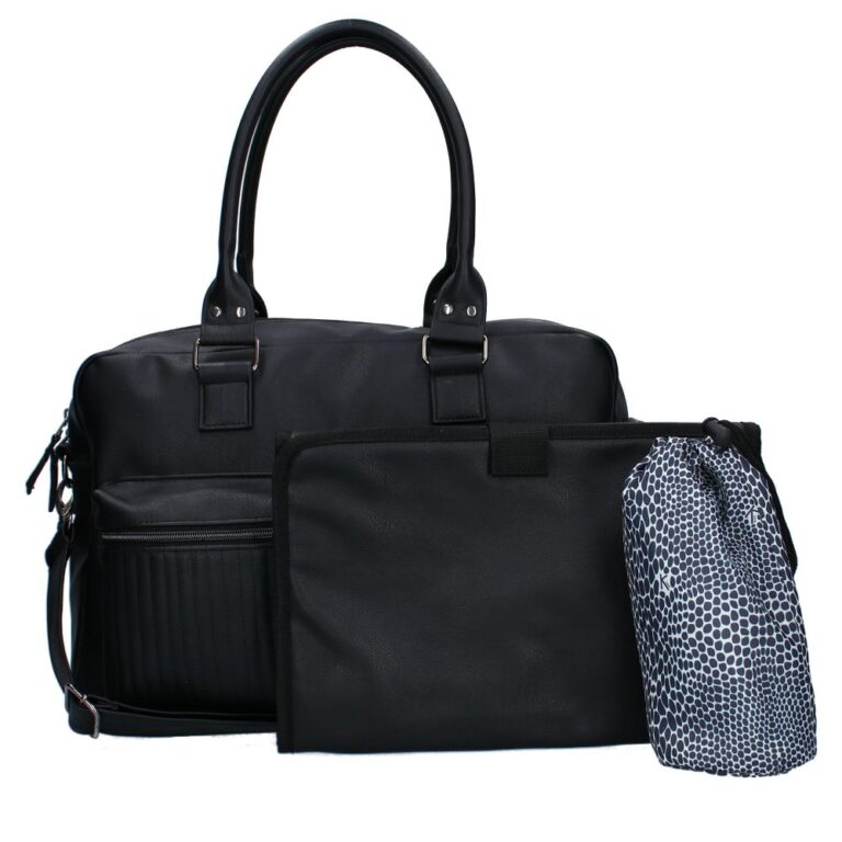 Kidzroom Vienna Black Diaper Nappy Bag