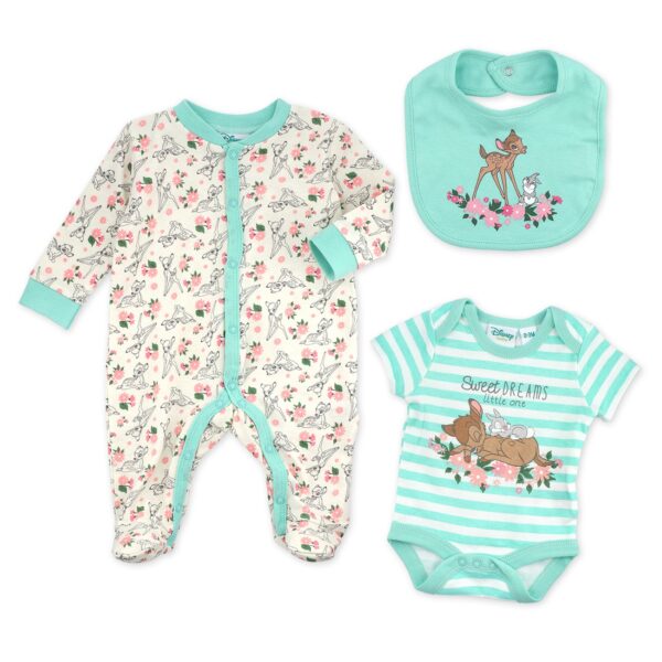 Baby Girls Bambi 3 Piece Clothing Gift Set