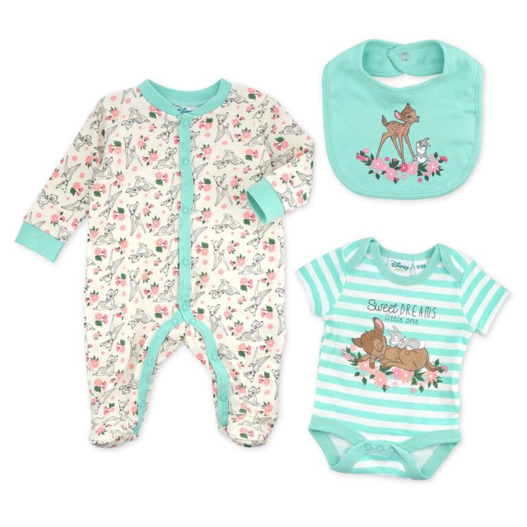 Baby Girls Bambi 3 Piece Clothing Gift Set