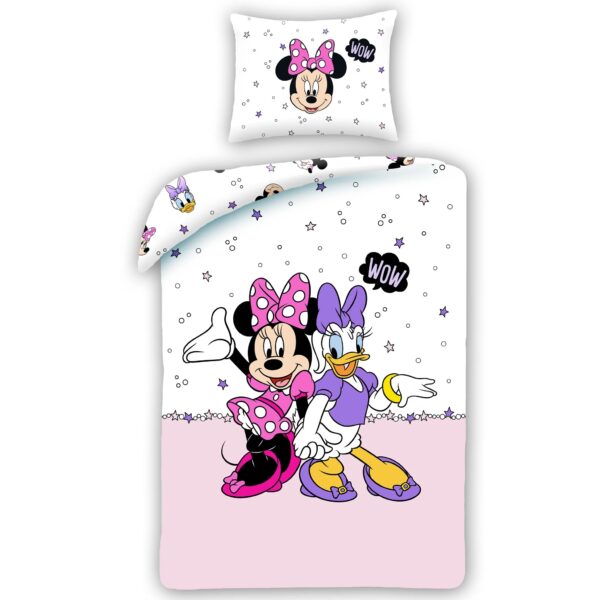 Disney Minnie Mouse and Daisy Quilt Cover Set - Single Bed Size