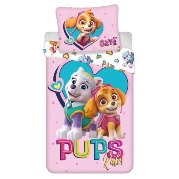 Paw Patrol Pups Rule Quilt Cover Set for Cot or Toddler Bed