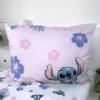 Disney Lilo & Stitch Pink Quilt Cover Set - Single Bed Size - Image 3