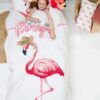 Little Monster You Are Flamazing Quilt Cover Set - Single Bed Size - Image 4