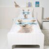 Little Monster No Drama Llama Quilt Cover Set - Single Bed Size - Image 2