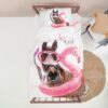 Little Monster I'm a Seahorse Quilt Cover Set - Single Bed Size - Image 3