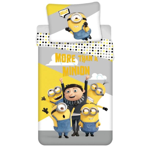 Minions Bello Quilt Cover Set - Single Bed Size