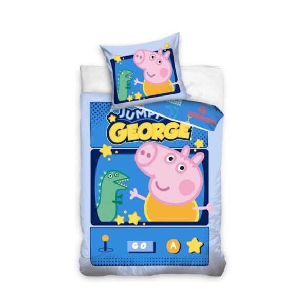 Peppa Pig George Quilt Cover Set - Single Bed Size