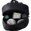 Kidzroom Baby Nappy Bag Diaper Care Black Backpack - Image 4