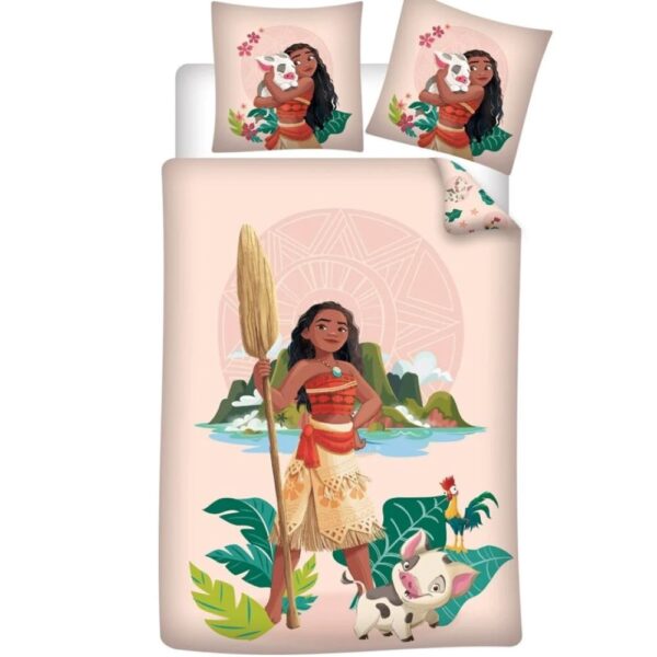 Disney Princess Moana Vaiana Quilt Cover Set - Single Bed Size