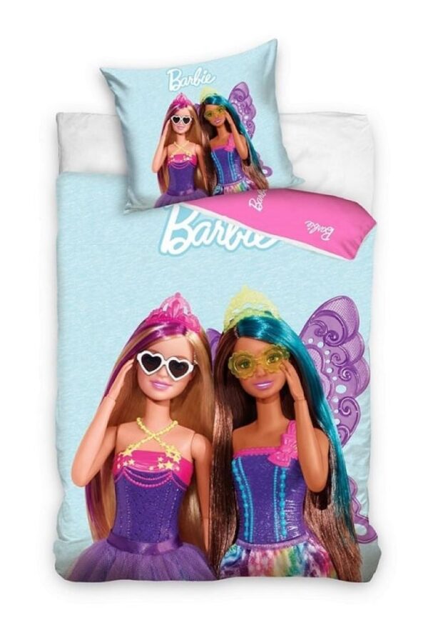 Barbie Smile Cotton Quilt Cover Set - Single Bed Size