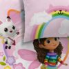 Gabby's Dollhouse Garden Cotton Quilt Cover Set - Single Bed Size - Image 4
