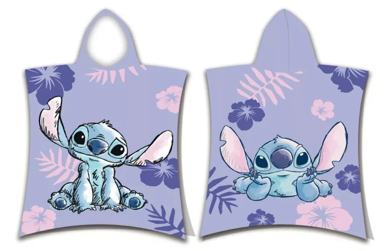 Disney Lilo and Stitch Beach Swimming Towel Poncho 55 x 115cm