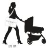 Kidzroom Baby Nappy Bag Diaper Care Black Backpack - Image 10