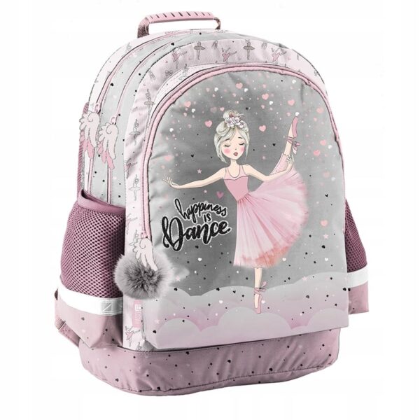Paso Girls Ballerina Happiness Is Dance - 41 x 30 x 18 cm - Polyester Backpack