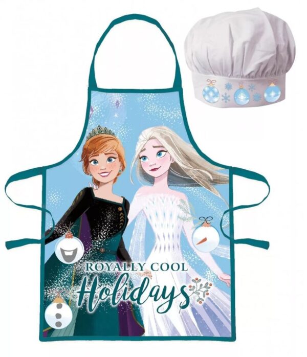 Disney Frozen Cool Kids Apron and Chef Hat Set