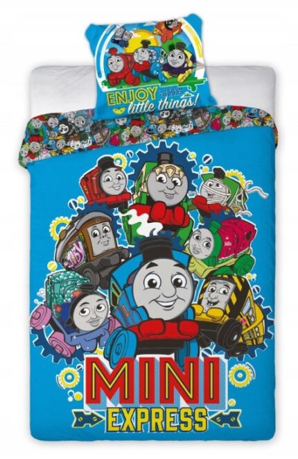 Thomas and Friends Mini Express Quilt Cover Set - Single Bed Size