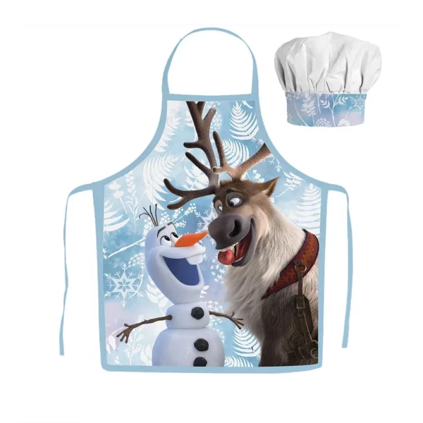 Disney Frozen Sven Kids Apron and Chef's Hat Set