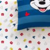 Disney Mickey Mouse Stripes Quilt Cover Set - Single Bed Size - Image 5