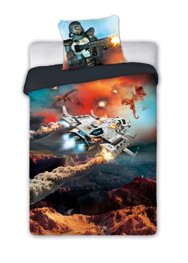 Star Wars Galaxy Gaming Quilt Cover Set - Single Bed Size