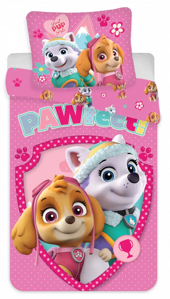 Paw Patrol Pawfect Quilt Cover Set for Cot or Toddler Bed