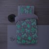 Sleeptime Unicorn Fairytale Glow in the Dark Quilt Cover Set - Single Bed Size - Image 4