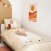 Little Monster Alex the Alpaca Quilt Cover Set - Single Bed Size - Image 2