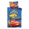 Disney Cars Lightning McQueen Track Cotton Quilt Cover Set - Toddler Bed Size - Image 2