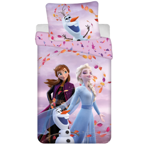 Disney Frozen Magic Cotton Quilt Cover Set - Single Bed Size