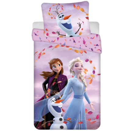 Disney Frozen Magic Cotton Quilt Cover Set - Single Bed Size