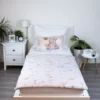 Sweet Home Bunny Star Quilt Cover Set for Toddler Bed - Image 3
