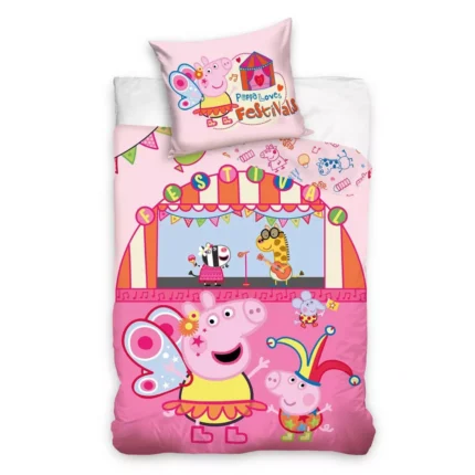 Peppa Pig Festival Quilt Cover Set - Single Bed Size