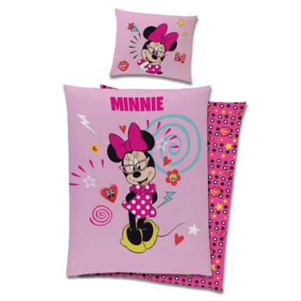 Disney Minnie Mouse Chic Quilt Cover Set - Single Bed Size