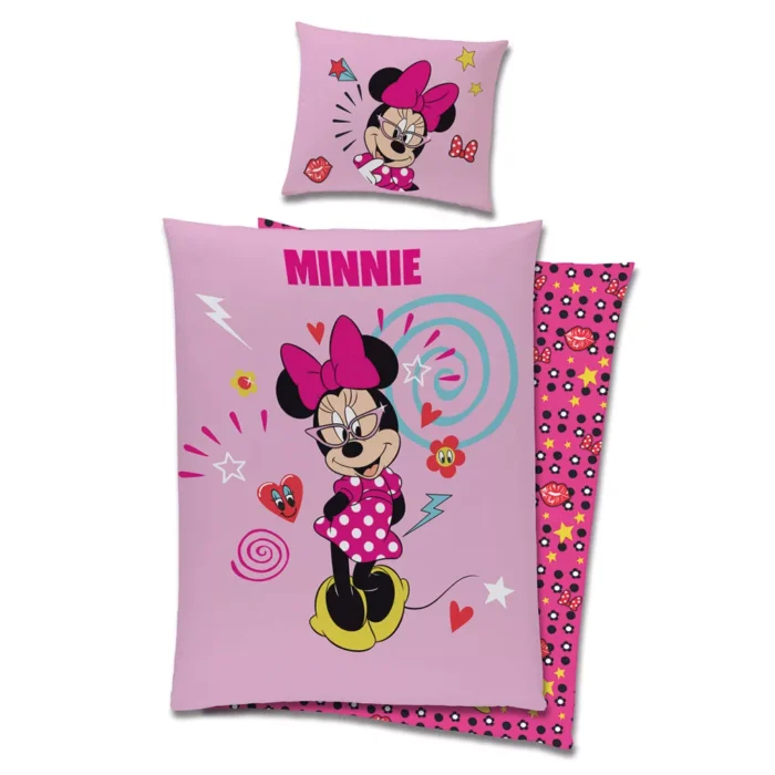 Disney Minnie Mouse Chic Quilt Cover Set - Single Bed Size