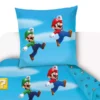 Nintendo Super Mario Level Quilt Cover Set - Single Bed Size - Image 2