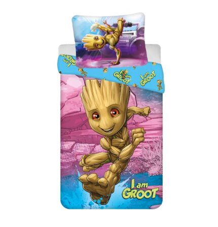Guardians of the Galaxy I am Groot Quilt Cover Set - Single Bed Size