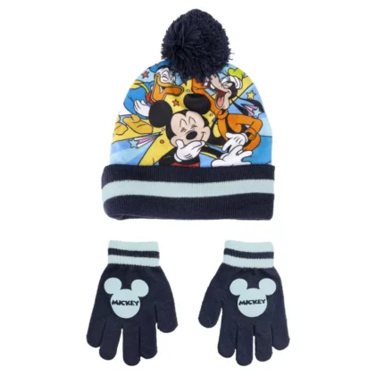 Disney Mickey Mouse kids Hat and Gloves Set